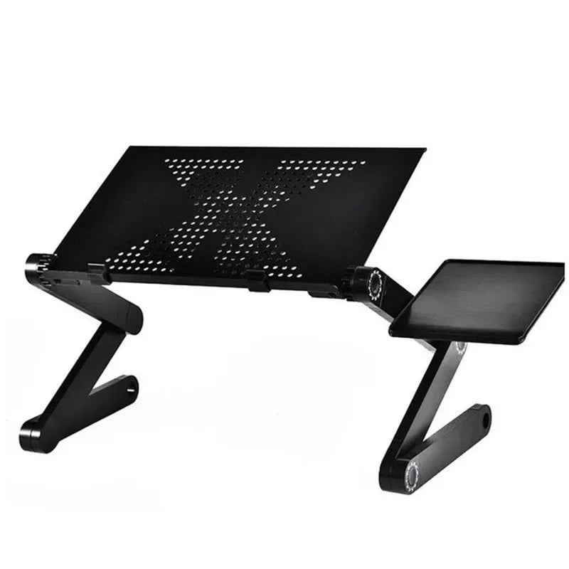 Elice Adjustable & Foldable Laptop Stand – Portable 42x26cm Aluminum Alloy Laptop Desk with Vented Design for Office, Home, & Travel - Premium laptop stand from Lizard Vigilante - Just $58.88! Shop now at Lizard Vigilante