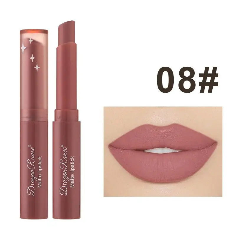 Matte Nude Lipstick 24 Hours Long Lasting Water Resistant Lip Gloss Natural Moisturizing And Sexy Korean Cosmetics For Female