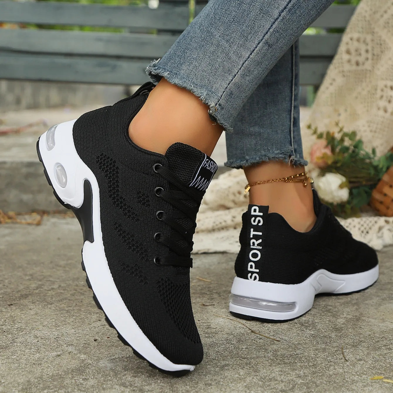 Women Platform Casual Sneakers Outdoor Mesh Breathable Running Casual Shoes Summer Comfortable Luxury Vulcanize Shoes for Women - Premium  from Lizard Vigilante - Just $10.99! Shop now at Lizard Vigilante