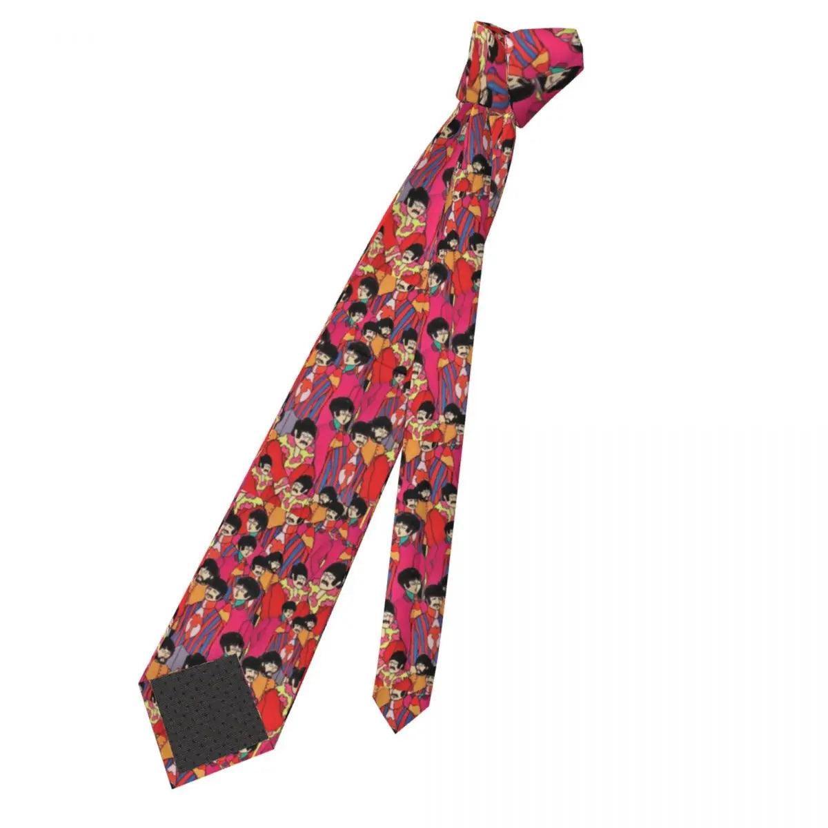 Beatle Band Classic Elegant Neck Ties For Male Business Quality Collar Tie Necktie Accessories - Lizard Vigilante