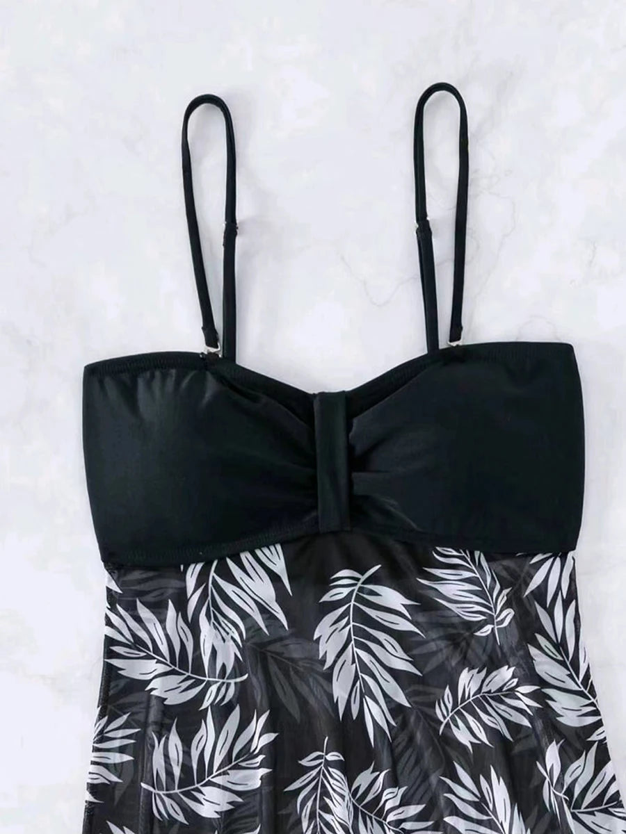 The Tankini That Broke the Beach – 2024 V-Tank Swimsuit Dress Set (With Shorts) for Women | Rockstar Cut, Bikini Rebellion Edition - Premium tankini from dsers - Just $45.99! Shop now at Lizard Vigilante