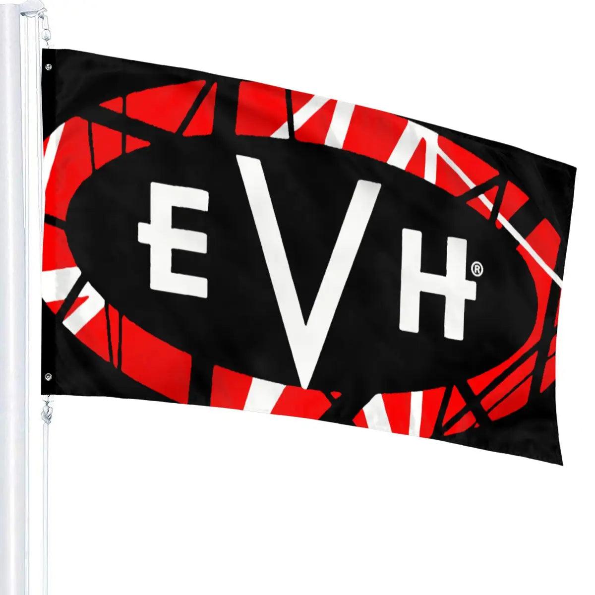 Eddie Van Halen Banner EVH Guitar God Flag Home ManCave Decor - Premium decor banner from Lizard Vigilante - Just $22.99! Shop now at Lizard Vigilante