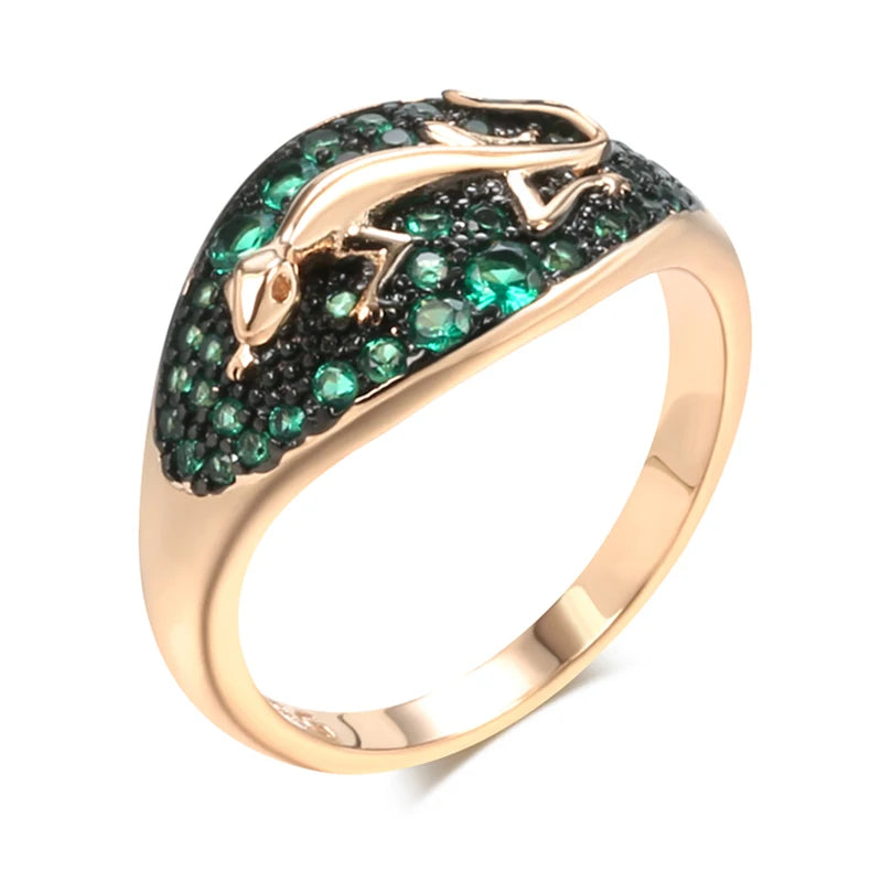 Kinel Lizard Ring: A Unique and Eye-Catching Statement Piece - Premium ring from Lizard Vigilante - Just $23.88! Shop now at Lizard Vigilante