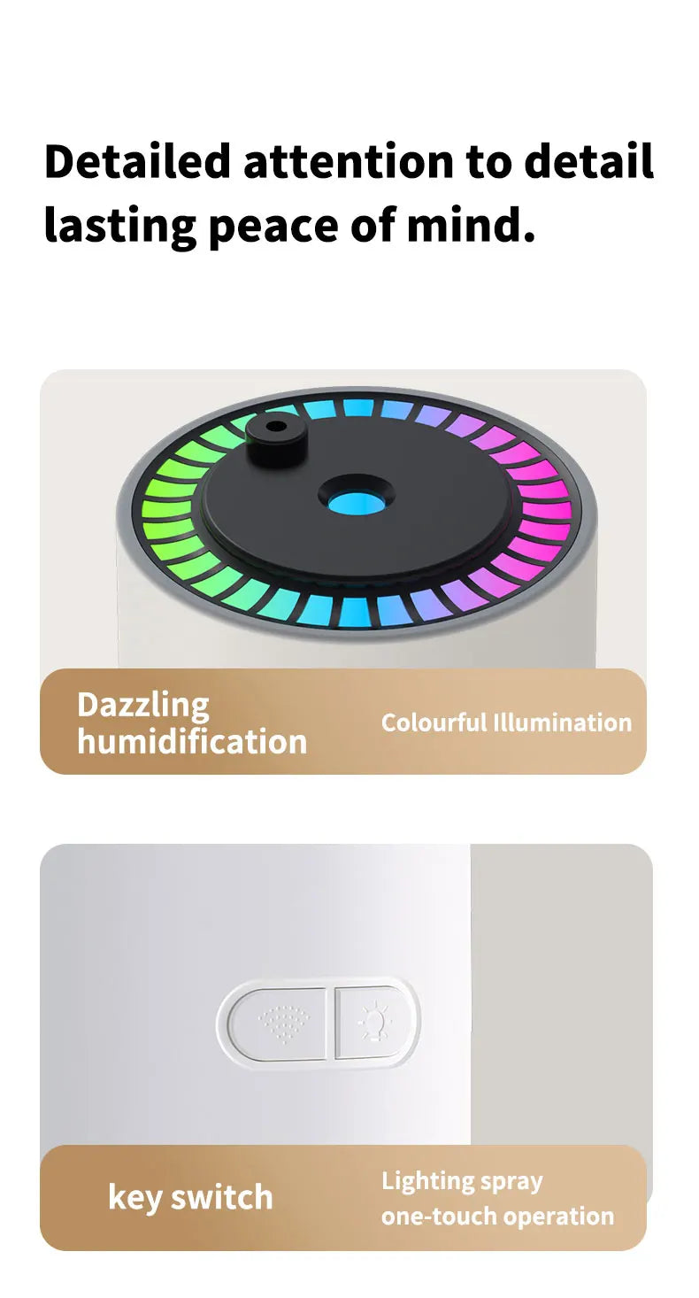 “Night Raider” Starry Sky Portable Humidifier – Ultimate USB Fog & Aromatherapy Projector for Rebels and Rockstars - Premium Humidifier from dsers - Just $34.77! Shop now at Lizard Vigilante