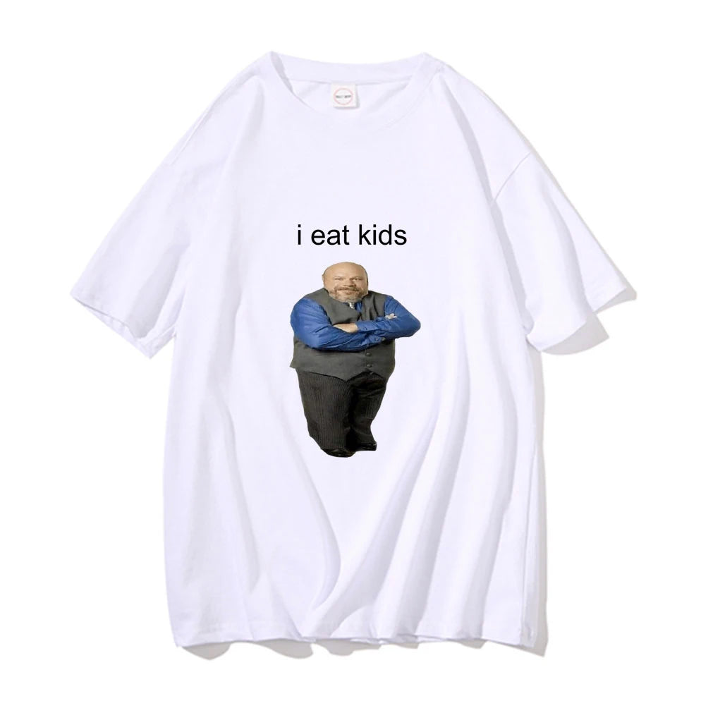 I Eat Kids - The Bold Bertram Tee That Sparks Conversation - Premium tee from dsers - Just $24.88! Shop now at Lizard Vigilante