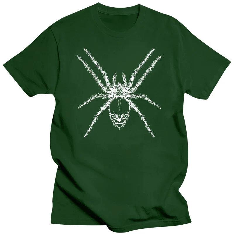 T Shirt for Men Spider Skull Print Men's Casual Fashion Classic Tops Tee Shirt Men - Lizard Vigilante