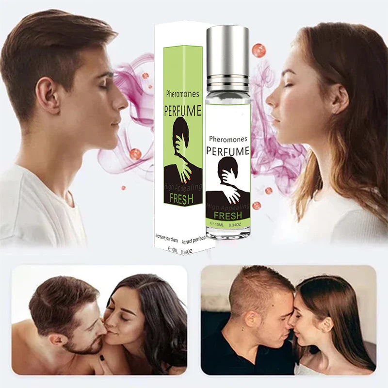 Long Lasting  Pheromone Perfume for Man Attract Women Pheromone Infused Essential Oil Pheromone Oils Unleash Enchanting Charm