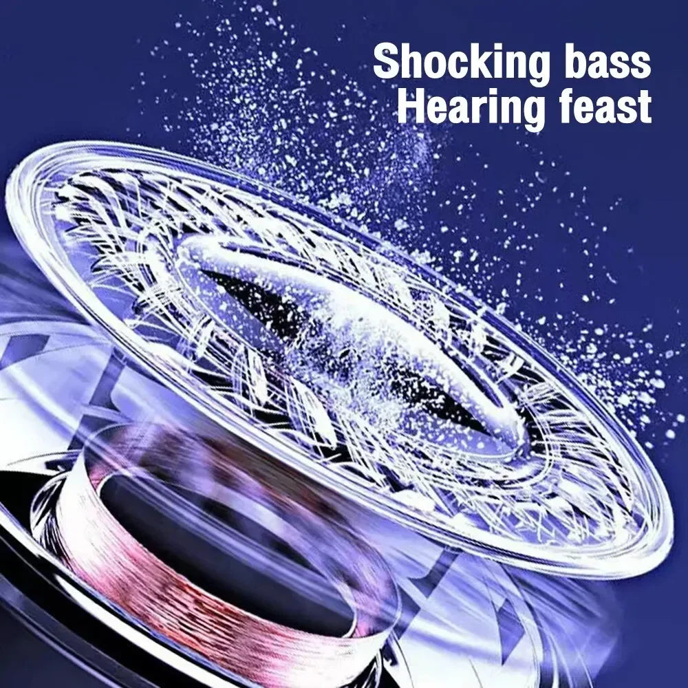 Wireless 1202 Bluetooth Speakers Portable Home Outdoor Car Audio Subwoofer Small Speaker With LED Lights MP3 Sound System