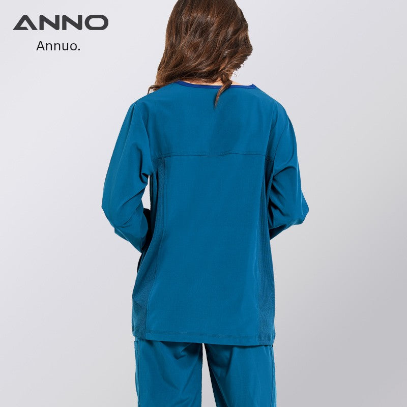 Anno Smooth Nurse Uniform for Men and Women | Comfortable Polyester & Spandex Scrub Set | Unisex Medical Uniform - Premium scrubs from Lizard Vigilante - Just $68.88! Shop now at Lizard Vigilante