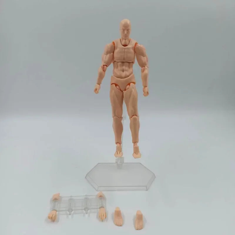 Articulated Human Figma Figurine Drawing Sketch People Statues Art Painting Joint Figurine Sculpture Decoration Desk Accessories