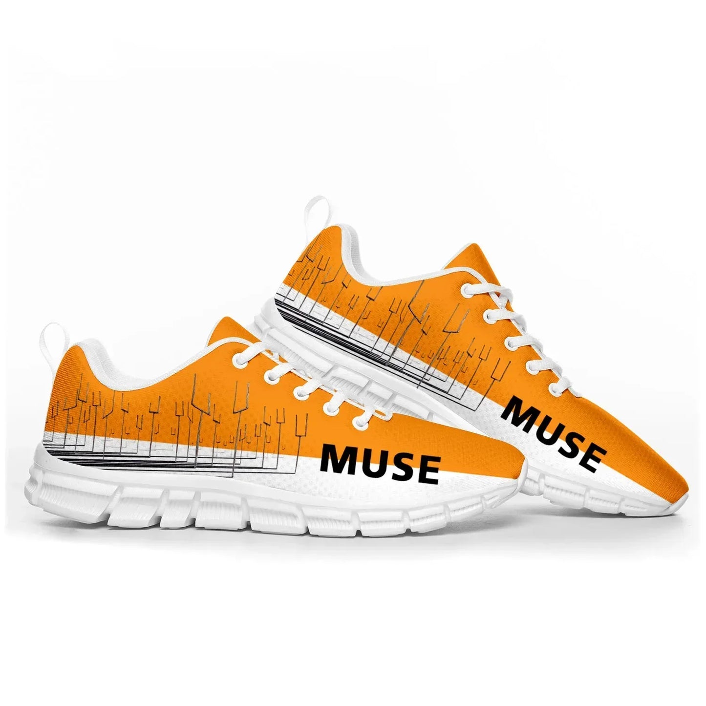 Custom Muse Rock Band England Sneakers – High-Quality Lightweight Casual Shoes for Men, Women, Teens, and Kids - Premium shoes from Lizard Vigilante - Just $42.88! Shop now at Lizard Vigilante