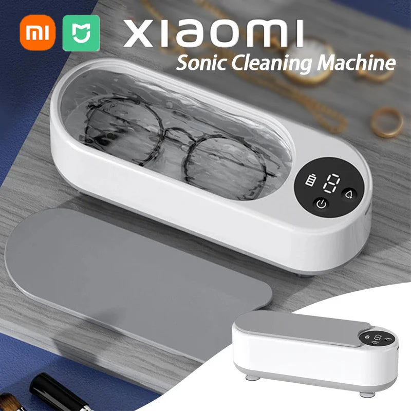 Xiaomi MIJIA Ultrasonic Cleaner - A Deep Clean for Your Valuables - Premium Digital Ultrasonic Cleaner from Lizard Vigilante - Just $28.88! Shop now at Lizard Vigilante