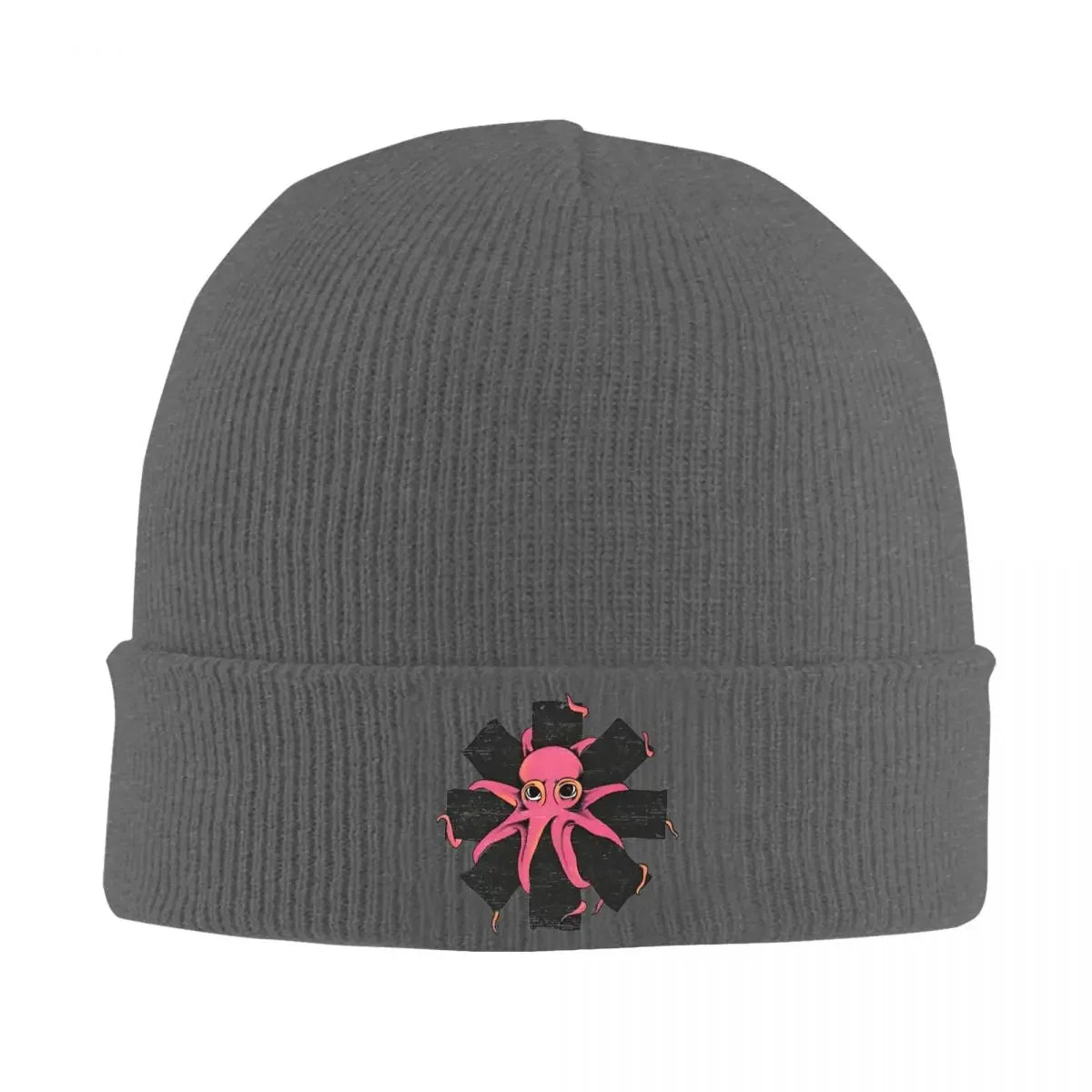 Red Hot Chili Octopus Beanie – Fiery Winter Skullies for Hip-Hop Rebels & Cozy Trendsetters - Premium unisex beanie from Lizard Vigilante - Just $21.08! Shop now at Lizard Vigilante