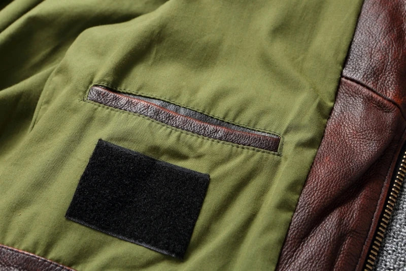 Bloodtrail Authority Jacket | Vintage Cowhide War-Torn Masterpiece