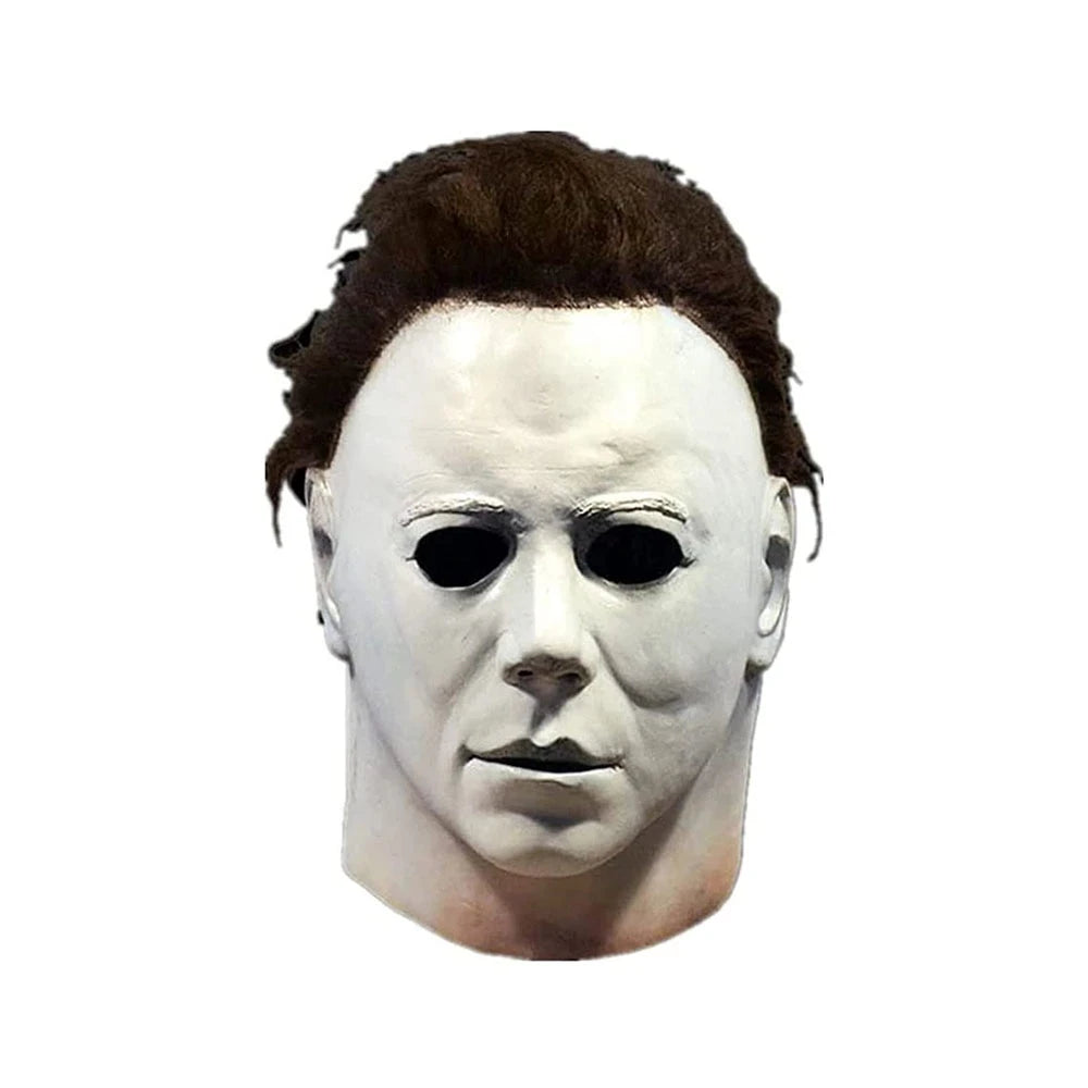 Michael Myers Mask Halloween Movie Latex Mask Realistic Horror Mask Scary Cosplay Mask Costume 1978 Party Mask - Premium mask from Lizard Vigilante - Just $25.99! Shop now at Lizard Vigilante