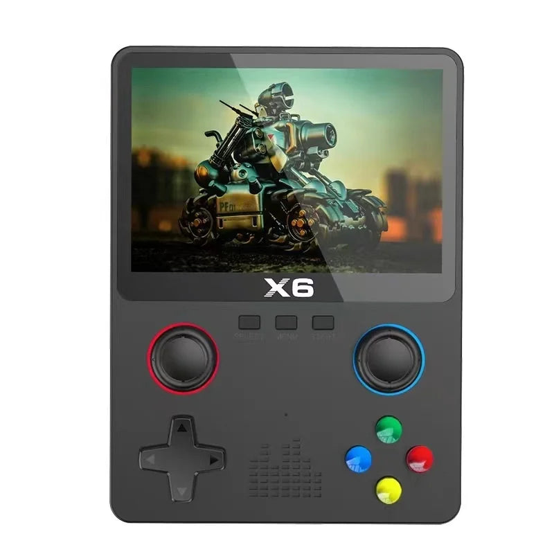 X6 Handheld Video Game Console - 3.5-inch IPS Screen, Dual Joystick, 11 Simulators, 2000mAh Battery, Retro Gaming Console for Kids - Gift Ready - Premium handheld game from Lizard Vigilante - Just $39.99! Shop now at Lizard Vigilante