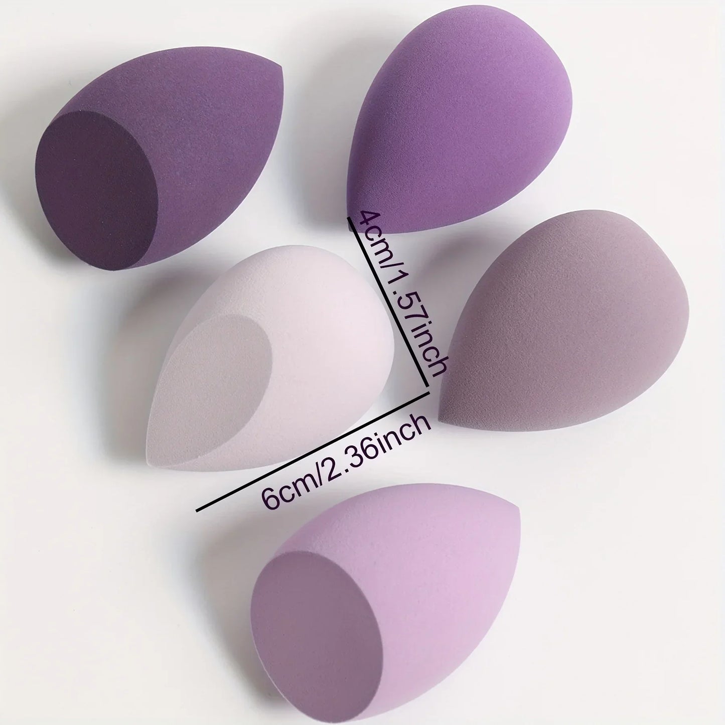 1/3/5/7/20PCS Wet and dry puff random color and shape sponge liquid foundation BB cream powder applying makeup egg