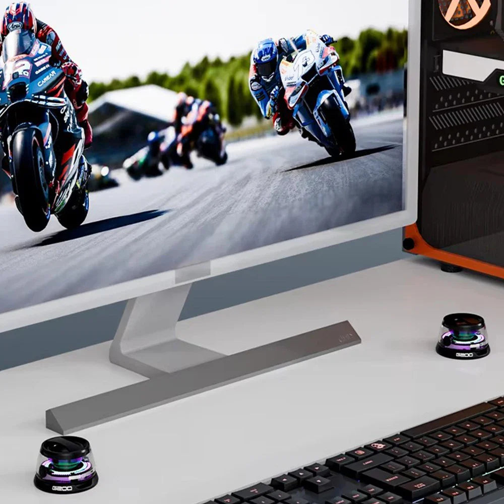 Multifunctional Bluetooth 5.3 Speaker Mini Speaker Portable Magnetic Speaker with RGB Color Light and Phone Holder for ios 2025