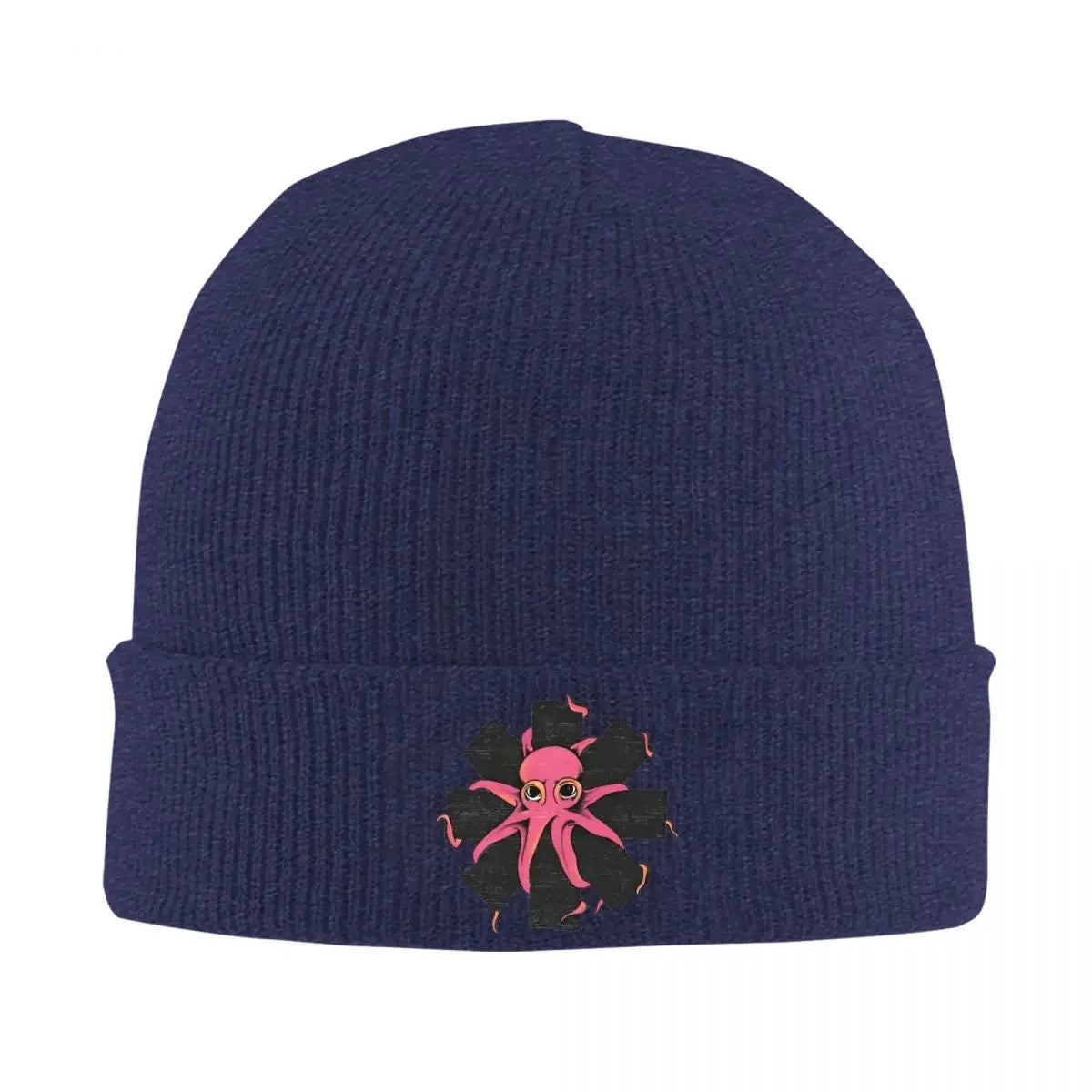 Red Hot Chili Octopus Beanie – Fiery Winter Skullies for Hip-Hop Rebels & Cozy Trendsetters - Premium unisex beanie from Lizard Vigilante - Just $21.08! Shop now at Lizard Vigilante