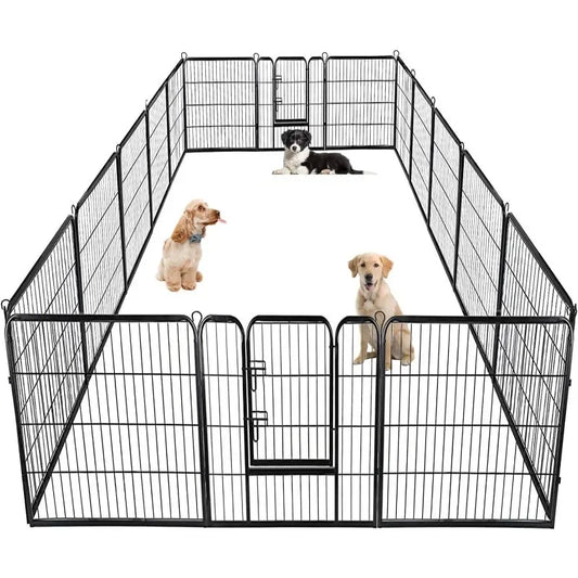 BestPet Dog Playpen: A Safe and Versatile Space for Your Furry Friend - Premium pet playpen from Lizard Vigilante - Just $223.99! Shop now at Lizard Vigilante