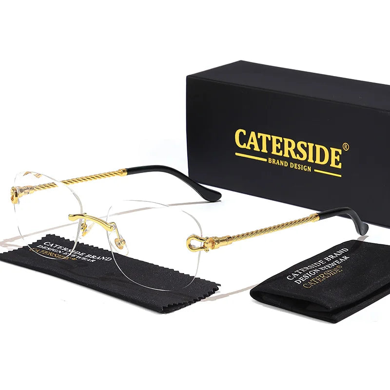 Rimcutter Royale: Caterside Retro Gradient Sunglasses – Blade Lens Street Icon Shades - Premium shades from dsers - Just $15.99! Shop now at Lizard Vigilante
