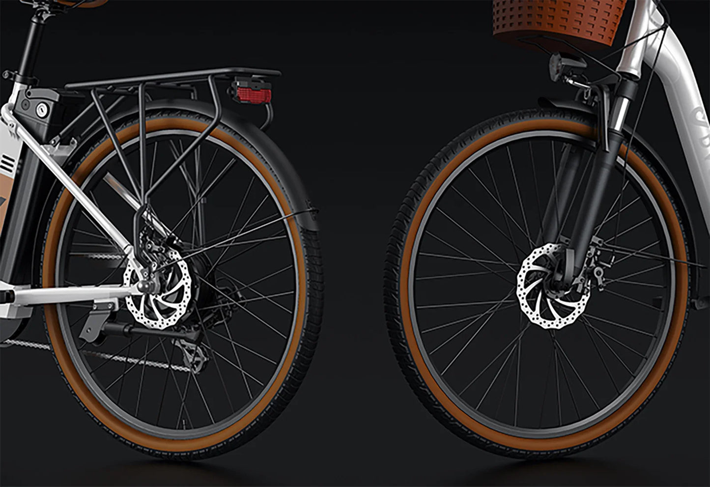 DYU C6 Pro Luxury Street Cruiser E-Bike | 26” Rockstar City Ride With 250W Motor, 36V 15.6Ah Power Core & Two-Seat Chaos Mode