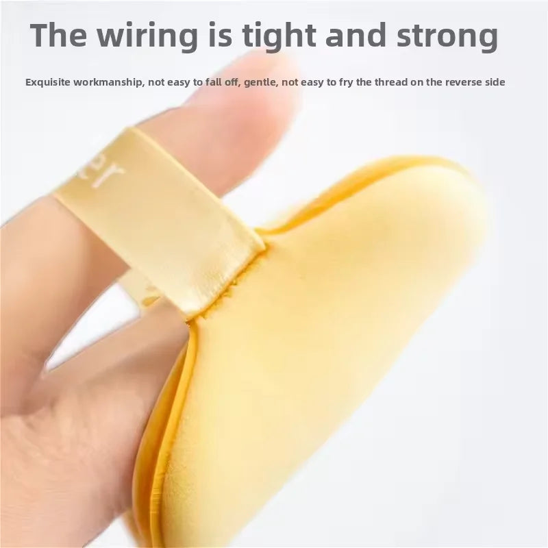 New Thickened And Widened Sponge Puff Set Makeup Powder Puff For Foundation Make-up Concealer to Repair Finger Air Cushion