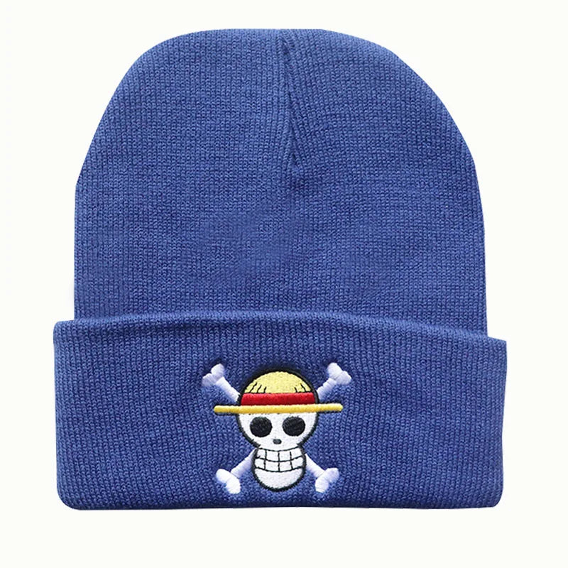 One Piece New Skull Pirate Knit Hat | Stay Warm and Stylish - Premium hat from Lizard Vigilante - Just $19.99! Shop now at Lizard Vigilante