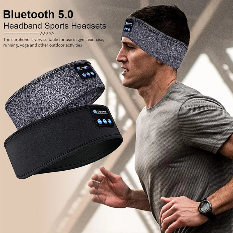 Fone Bluetooth Earphones Sports Sleeping Headband - Wireless Headset with Active Noise Cancellation & Volume Control for Music and Sleep - Premium earphones headband from Lizard Vigilante - Just $28.88! Shop now at Lizard Vigilante