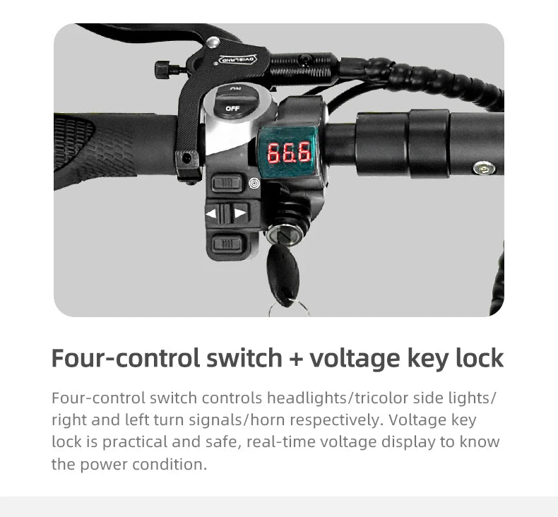 RoadFang S3-11 HydraBrake Street Predator | Twin-Engine 6000W Outlaw Scooter for Metal-Grade Speed & Night Raid Commutes