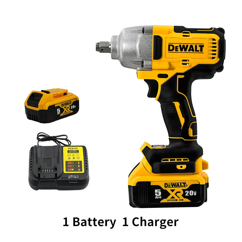 DEWALT DCF892 810Nm Electric Impact Wrench – High Torque 1/2 Inch 20V Brushless Cordless Beast for Power DIY & Pro Jobs - Premium impact wrench from Lizard Vigilante - Just $129.99! Shop now at Lizard Vigilante