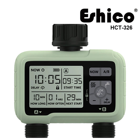 Eshico Super Timing Dual-Zone Water Command Unit – Precision Irrigation For Rebels Who Grow Wild
