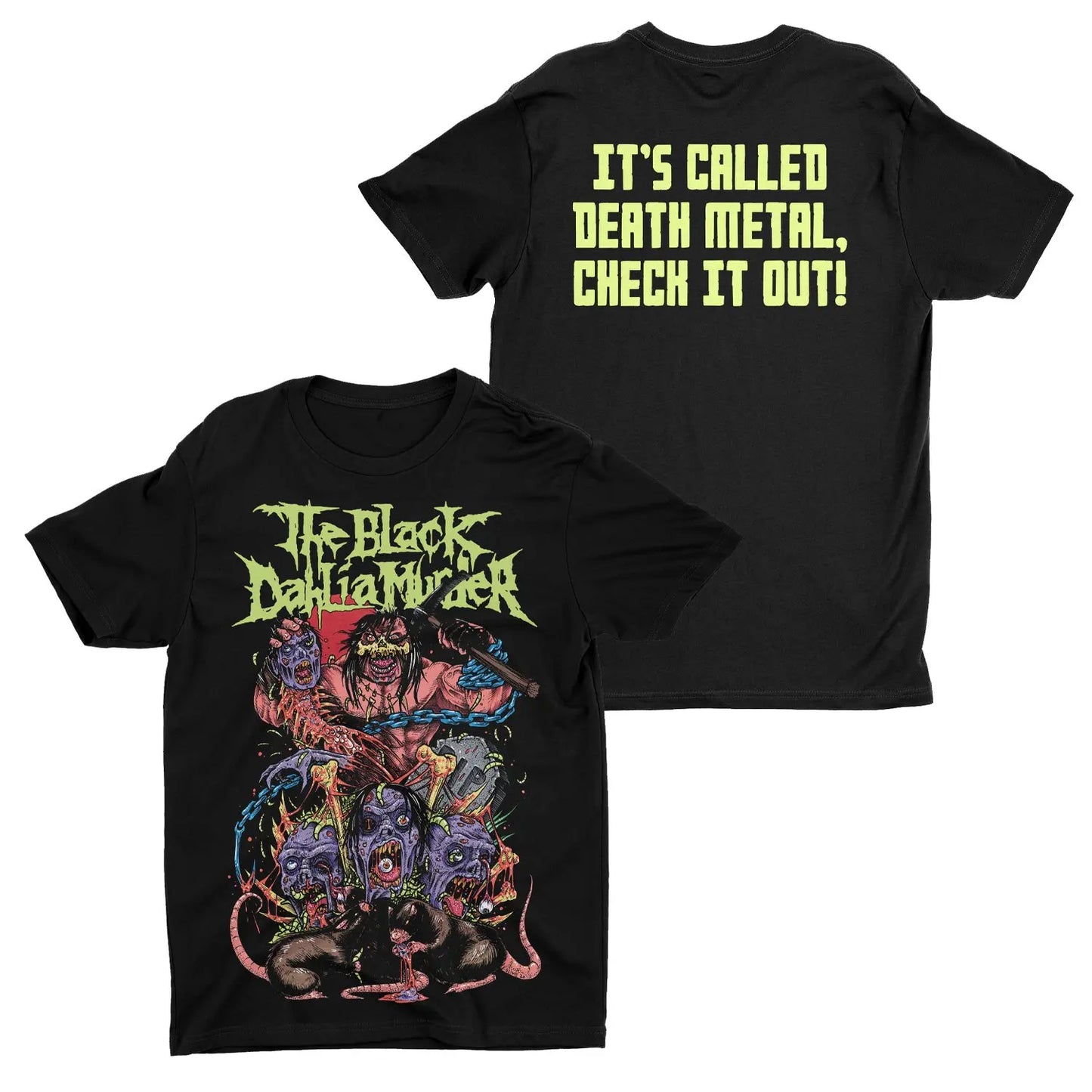 The Black Dahlia Murder Melodic Death Metal Skull T-Shirt for Metalheads - Premium T-Shirts from Lizard Vigilante - Just $23.88! Shop now at Lizard Vigilante