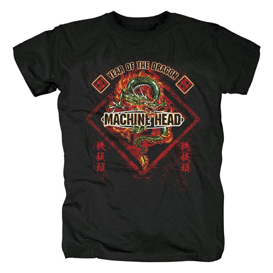 Machine Head T Shirt Vintage Mens Heavy Metal Power Metal Fashion Summer Tee Tops Casual Harajuku Streetwear Cotton Tshirt - Premium T-Shirt from Lizard Vigilante - Just $22.99! Shop now at Lizard Vigilante