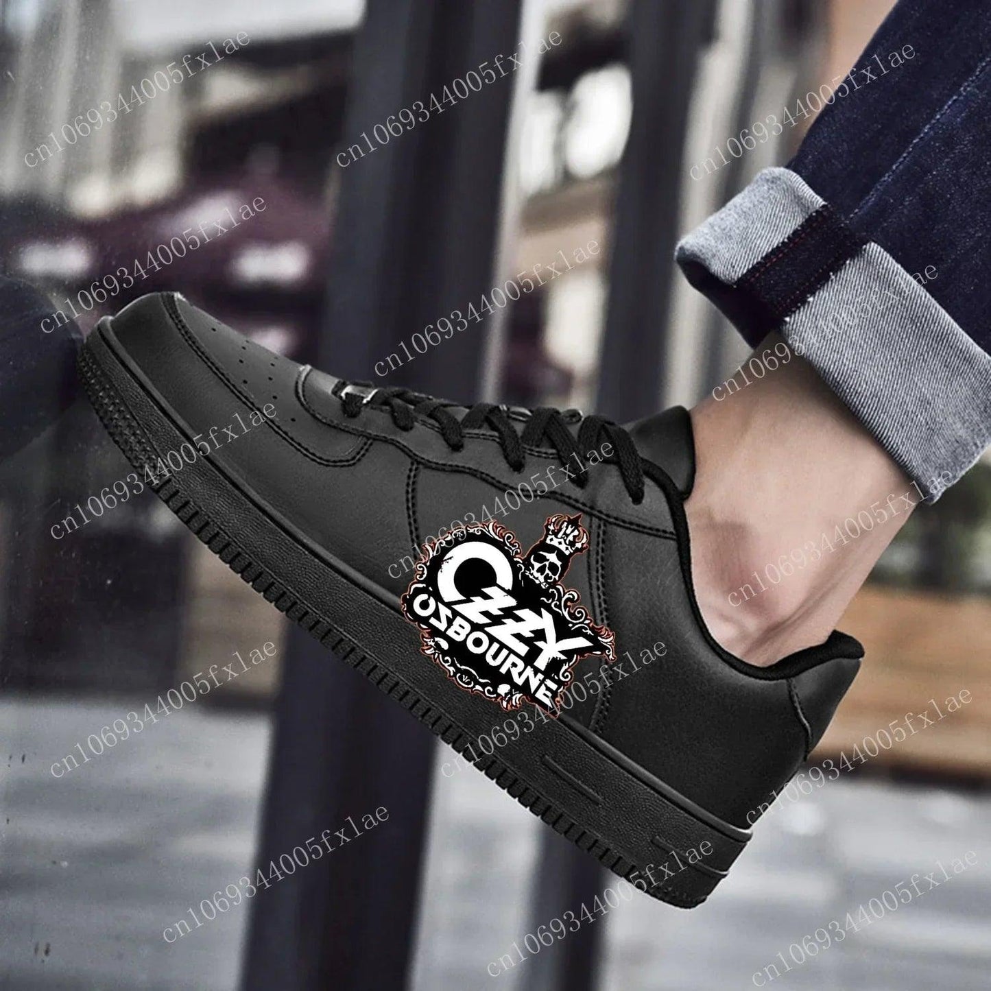 Channel Your Inner Ozzy: Lightweight Ozzy Osbourne af Basketball Sneakers - Premium Shoes from Lizard Vigilante - Just $39.99! Shop now at Lizard Vigilante