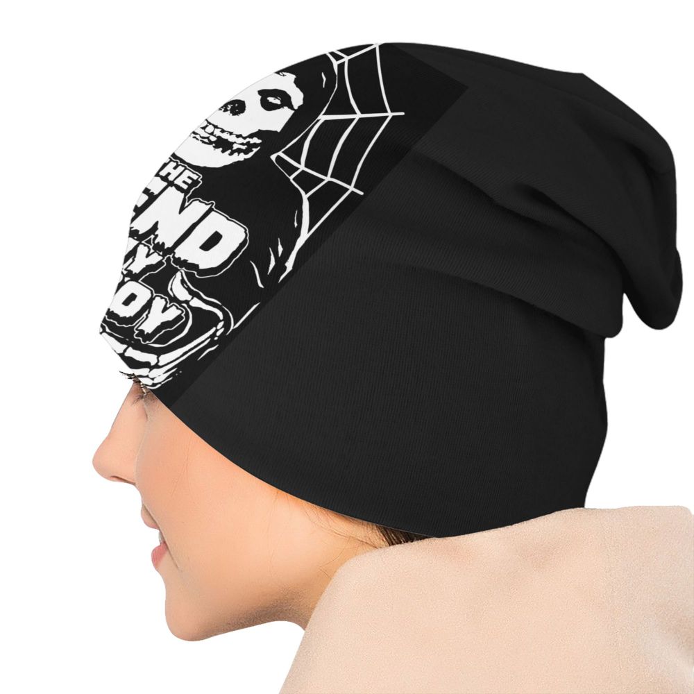 Misfits Horror Punk Rock Knit Beanie – Unisex Winter Skull Cap for Men & Women - Premium beanie from dsers - Just $19.99! Shop now at Lizard Vigilante