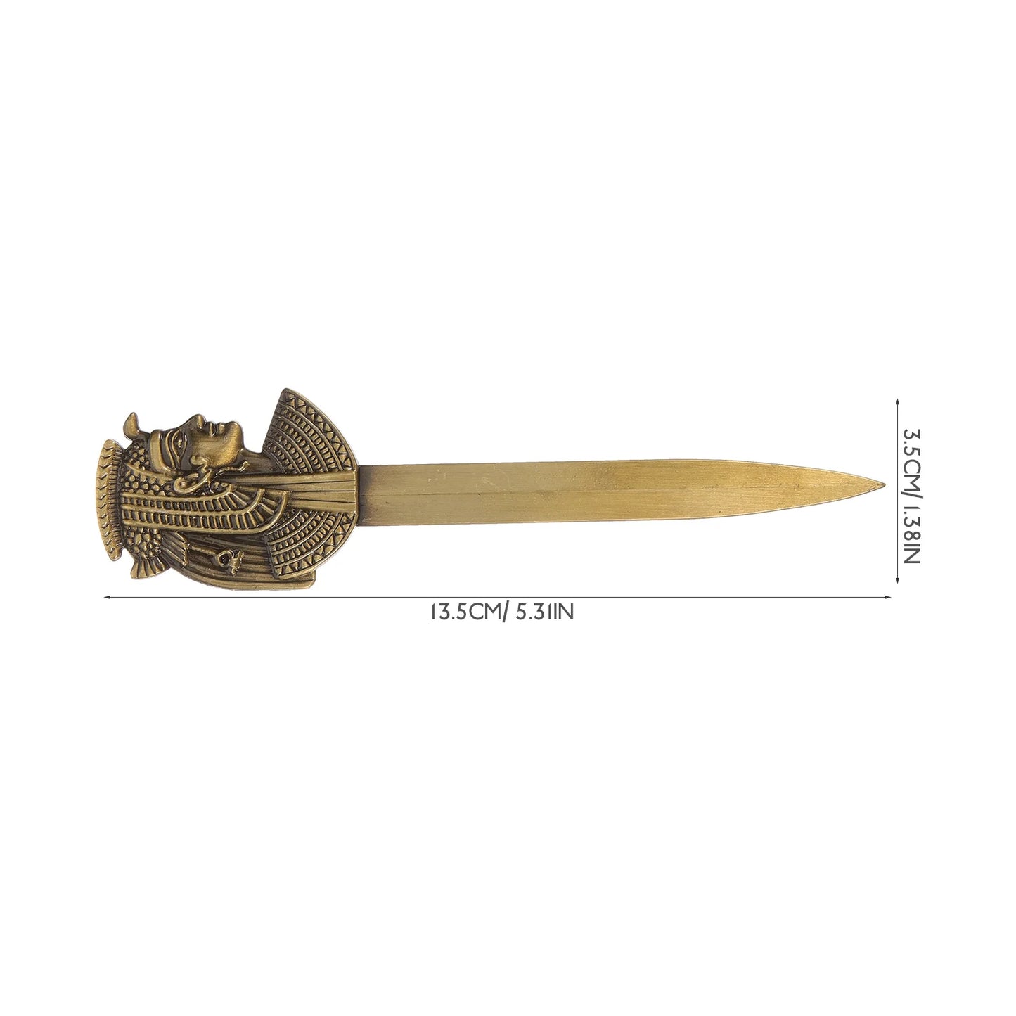 Elegant Vintage Zinc-Alloy Letter Opener – European-Style Manual Envelope Cutter for Effortless Opening & Sophisticated Office Décor - Premium letter opener from Lizard Vigilante - Just $19.88! Shop now at Lizard Vigilante