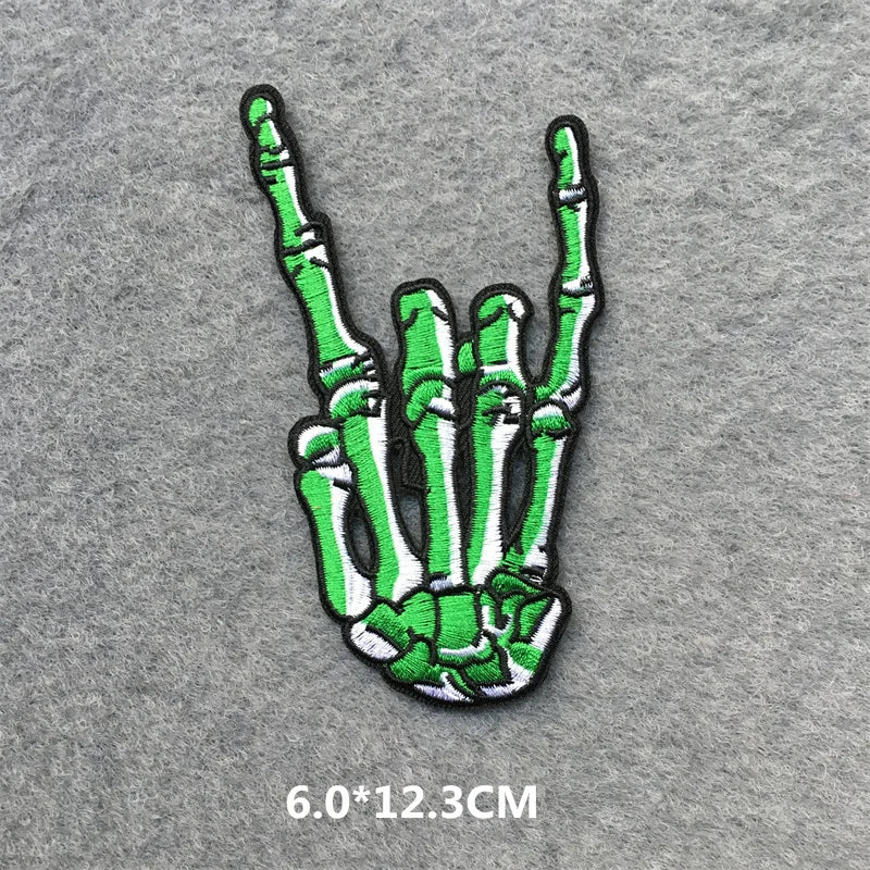 Rock Band Embroidered Patches – DIY Iron-On Appliques for Jackets, Jeans, and Clothing - Premium patches from Lizard Vigilante - Just $8.49! Shop now at Lizard Vigilante