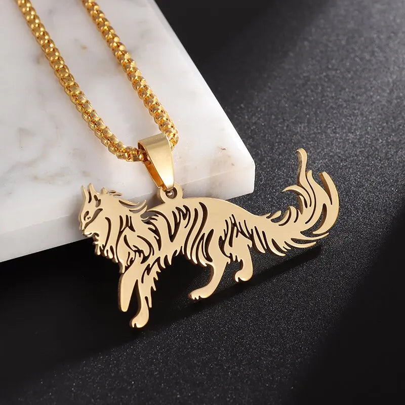 Fashion Trend Engraved Alphabet Bear Pendant Cute Animal Necklace Mens Womens Charm Hip Hop Party Street Jewelry Gifts