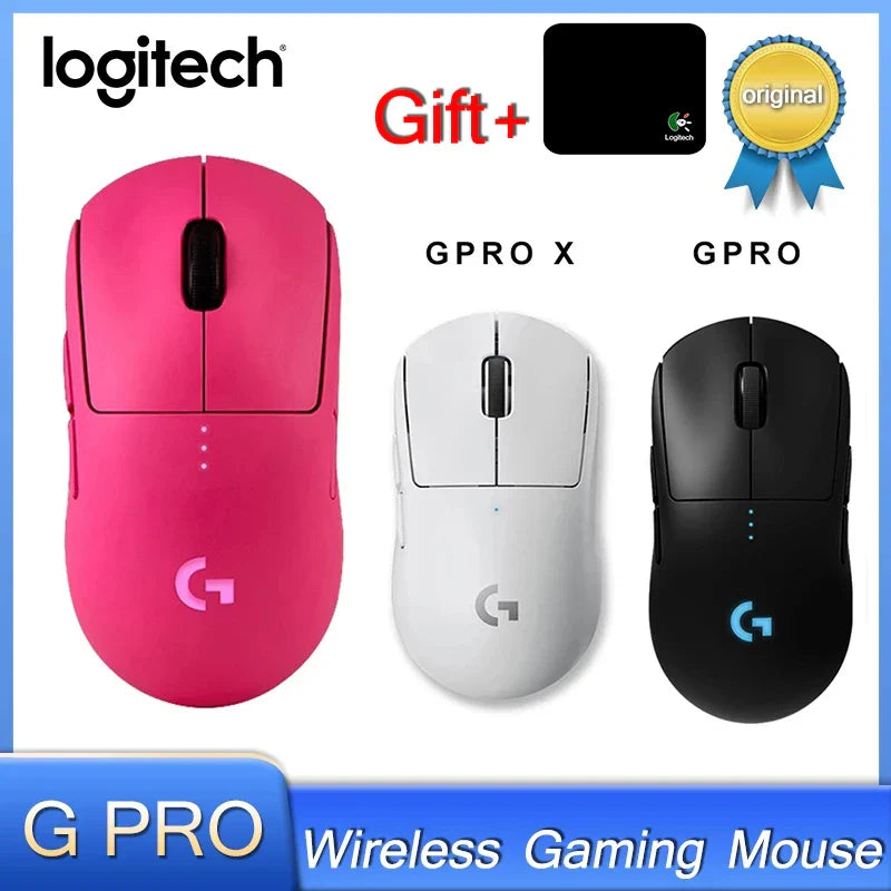 Logitech G PRO X Superlight Wireless Gaming Mouse 16K DPI Sensor Pink Wireless Gaming Mouse 25K HERO Mechanical Gaming Mouse