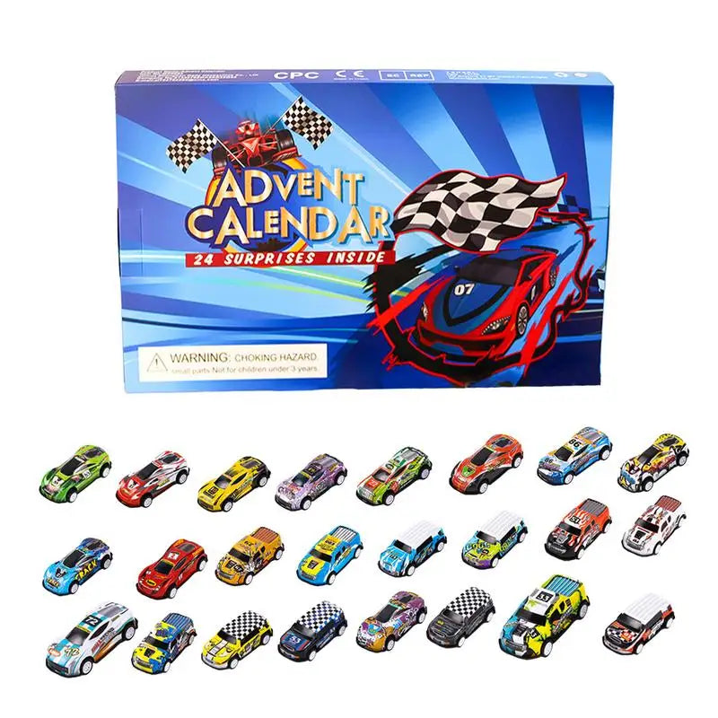 24-Day Christmas Countdown Car Advent Calendar – Kids Toy Cars, Digital Racing & Holiday Fun, Perfect Christmas Gift - Premium calendar from Lizard Vigilante - Just $28.88! Shop now at Lizard Vigilante