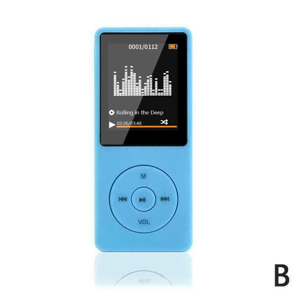 Mp3 Music Player Bluetooth-Compatible Portable Mp4  External Ultra-Thin Student Mp3 Recording - Premium mp3 player from Lizard Vigilante - Just $22.99! Shop now at Lizard Vigilante