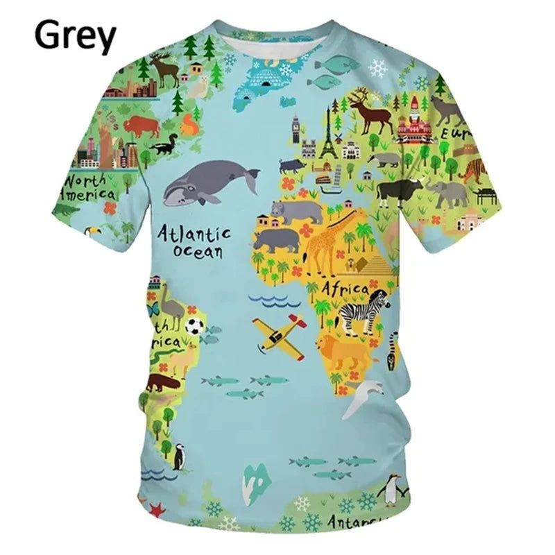 GLOBETROTTER DRIP – Loud & Proud World Map T-Shirt for Those Who Came to Slay Geography - Premium tee from dsers - Just $18.99! Shop now at Lizard Vigilante