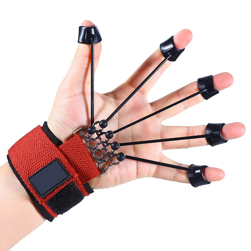 Finger Strengthener Finger Exerciser Hand Grips Guitar Trainer Gripper 6 Resistant Levels Recovery Physical Training Tools - Premium  from Lizard Vigilante - Just $17.99! Shop now at Lizard Vigilante