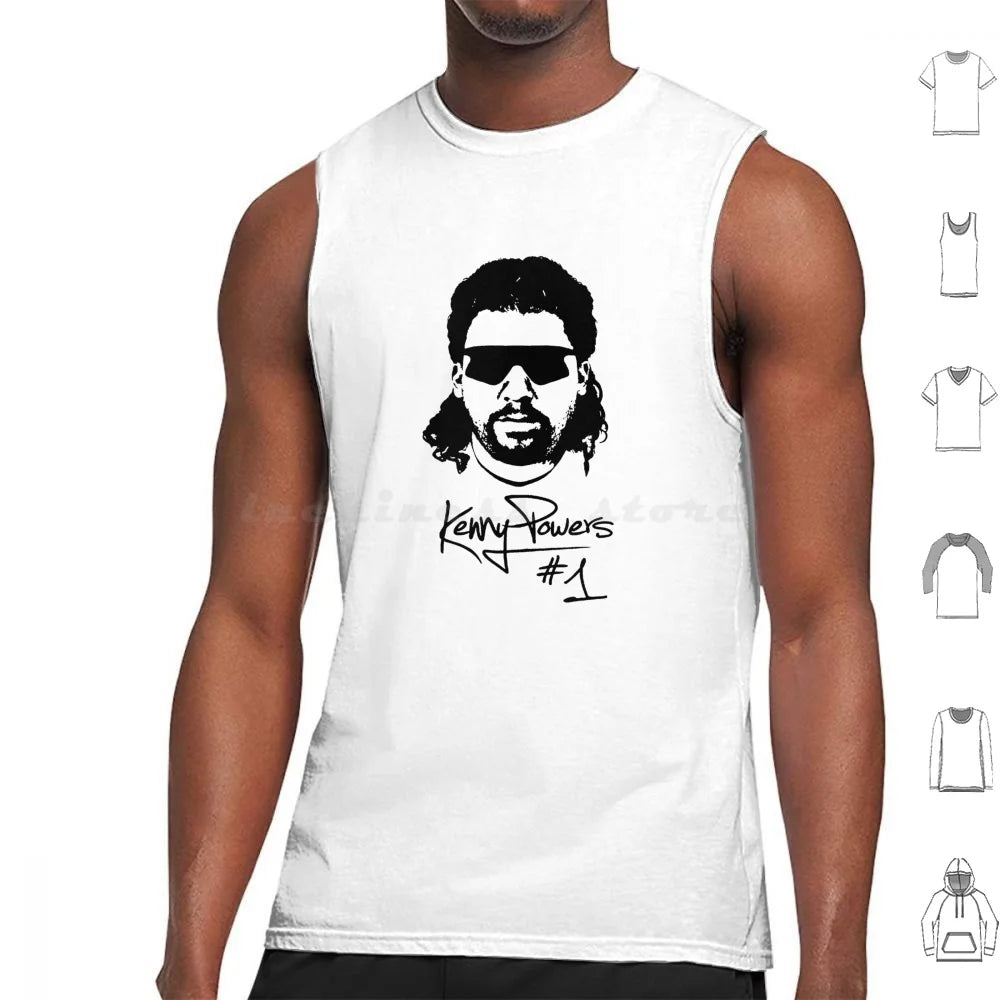 Kenny Powers Tank Tops Vest Sleeveless Kenny Powers Eastbound And Down Tv Series Pills Cocain Drugs Baseball - Premium Tank Top from Lizard Vigilante - Just $23.99! Shop now at Lizard Vigilante