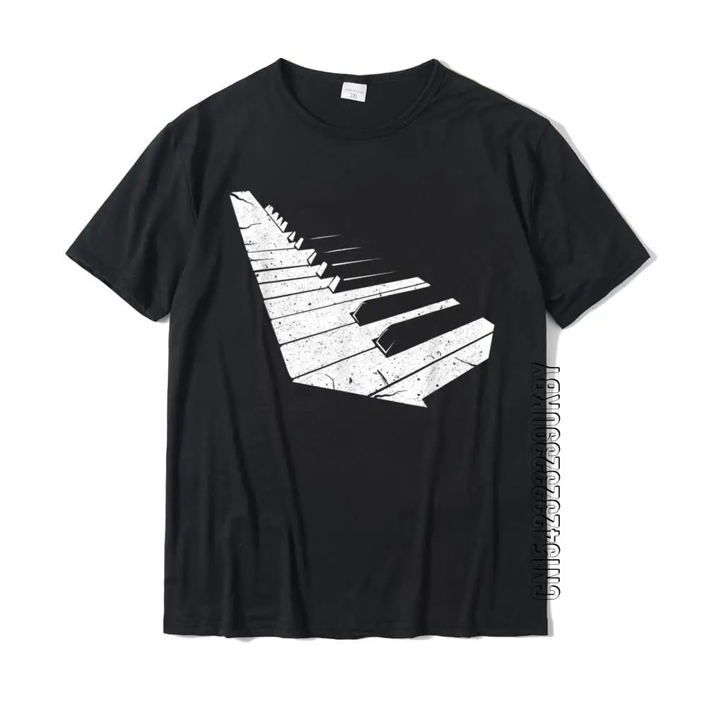 Lizard Vigilante Keyboard Pianist Musician T-Shirt – Perfect for Piano Lovers & Music Enthusiasts – Premium Cotton Casual Tee for Men - Premium tee from Lizard Vigilante - Just $23.88! Shop now at Lizard Vigilante