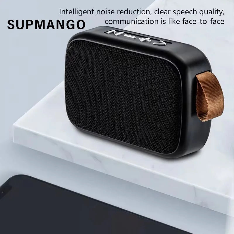 SUPMANGO Portable Outdoor Bluetooth 5.0 Speaker – Mini Wireless Loudspeaker with 3D Stereo HiFi Surround Sound for Travel & Adventure - Premium speaker from Lizard Vigilante - Just $28.88! Shop now at Lizard Vigilante