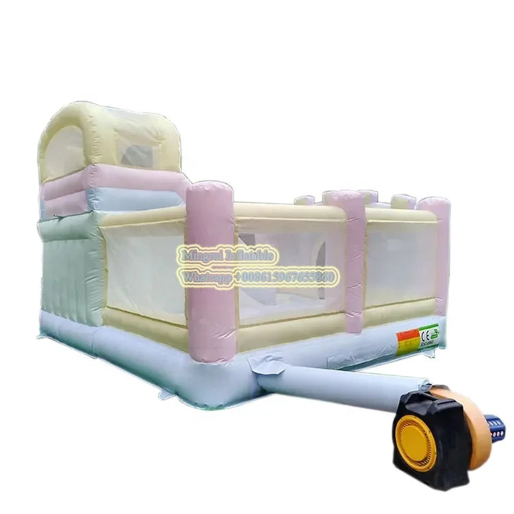 White Wedding Inflatable Bounce House & Water Slide - Fun for All Ages, with Blower Included - Premium bounce house from Lizard Vigilante - Just $1511.08! Shop now at Lizard Vigilante