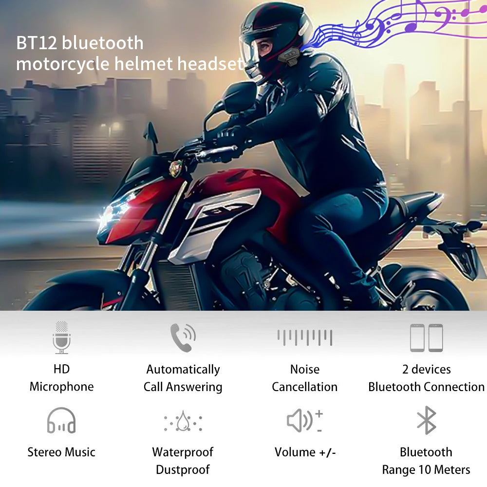 RazorRider VortexComm Bluetooth Helmet Headset