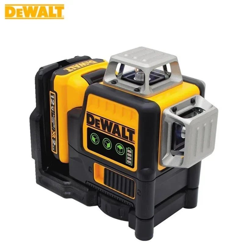 DEWALT DW089LG 12V Green Laser Level - 12 Lines, 3 Sides, 360° Coverage for Precision Alignment - Premium laser level from Lizard Vigilante - Just $117.99! Shop now at Lizard Vigilante